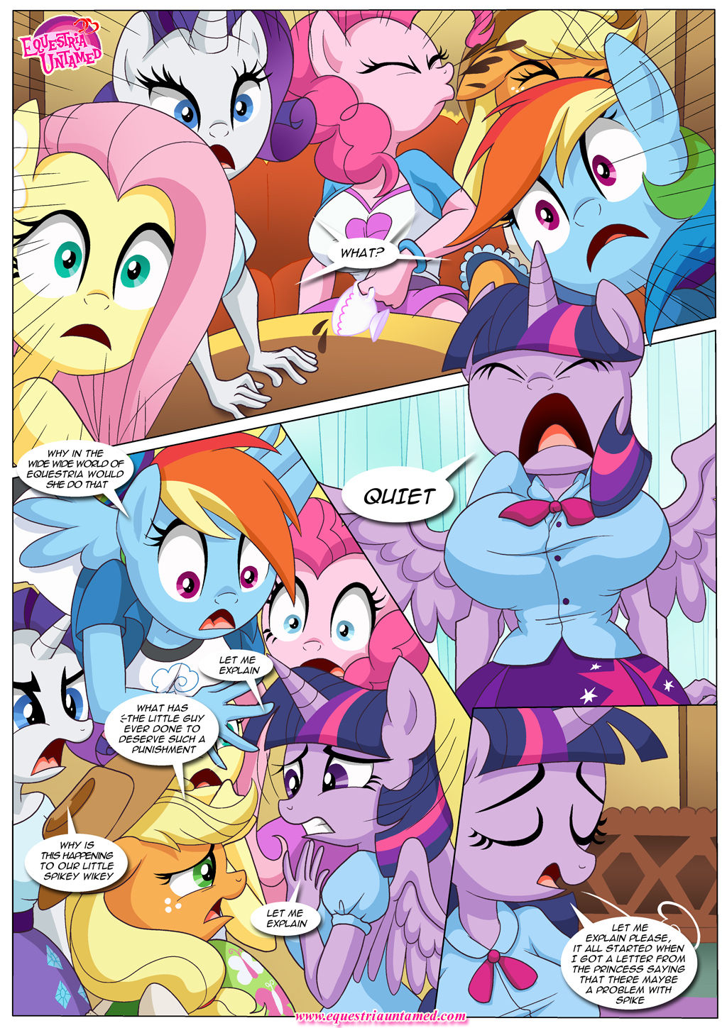 Palcomix Dragon mating series page 3 full