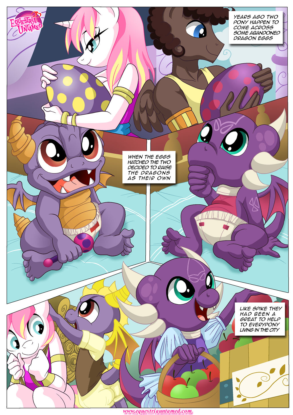 Palcomix Dragon mating series page 6 full