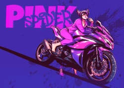 Pink Spider