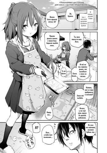 Imouto to Nori de Ecchi Shita Ken Sono Ato | Подходящее настроение для секса с сестрой: продолжение cover