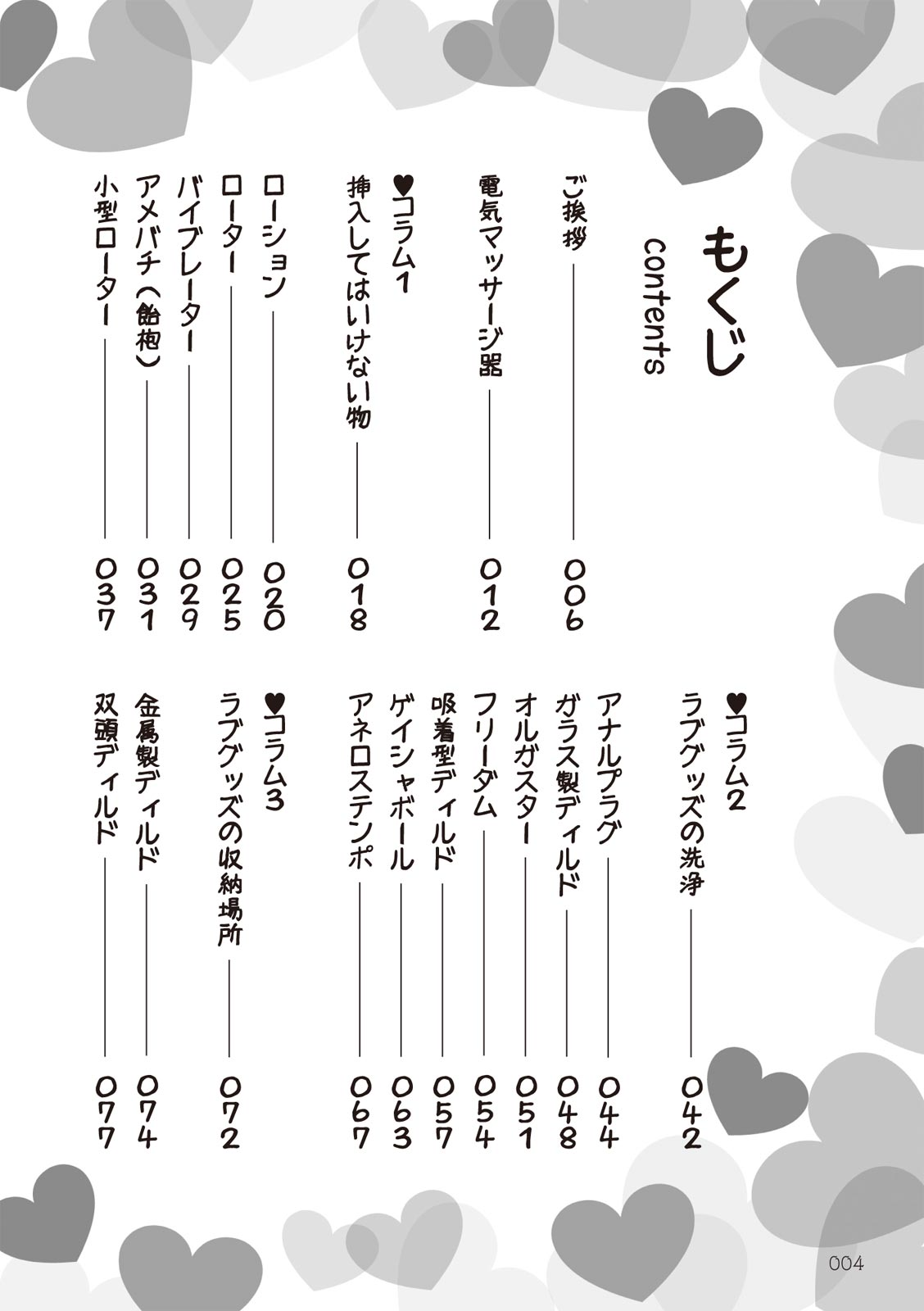 Josei no Tame no Omocha Watashi ga Tameshita Love Goods page 4 full