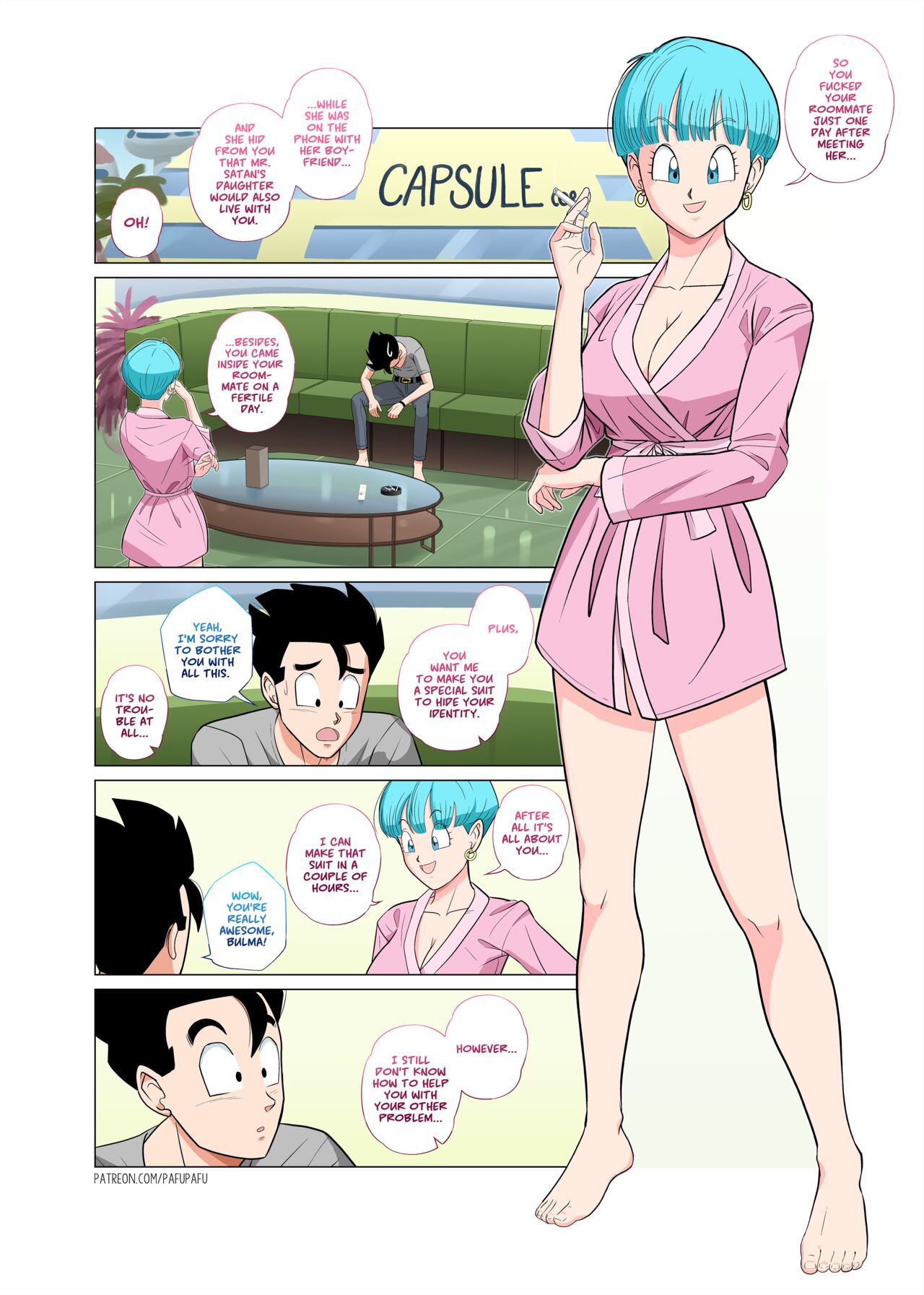 Gohan vs Bulma! page 5 full