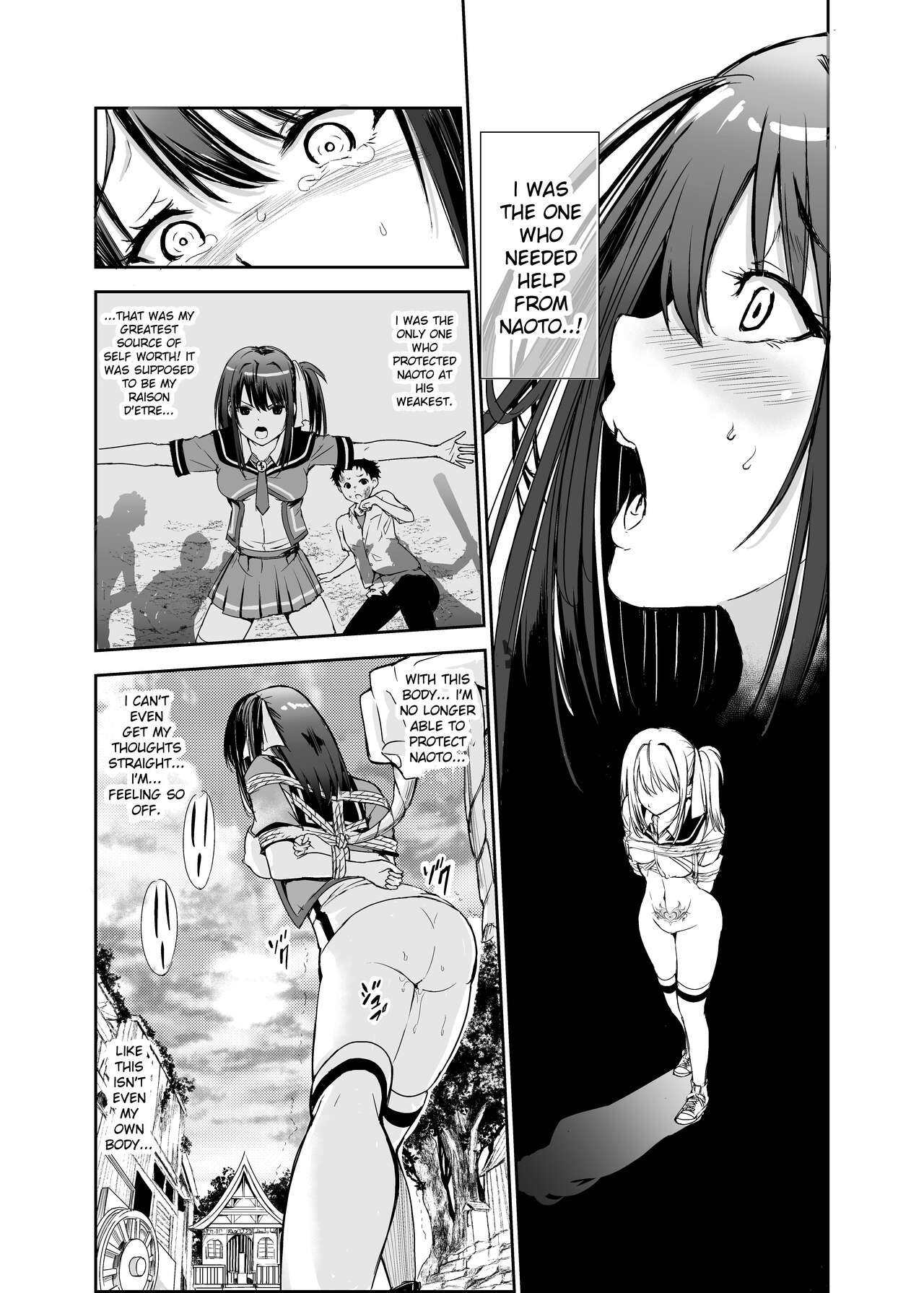Tsuyagari Mura 5 ~Kareshi o Mamoru Tame Hikyou no Mura de Kyousei Gohoushi &amp; NTR Sex~ page 5 full