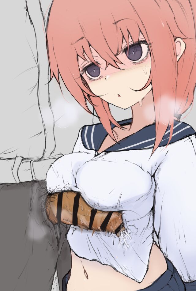 知らぬ間に痴漢を射精させるこまろちゃん page 6 full