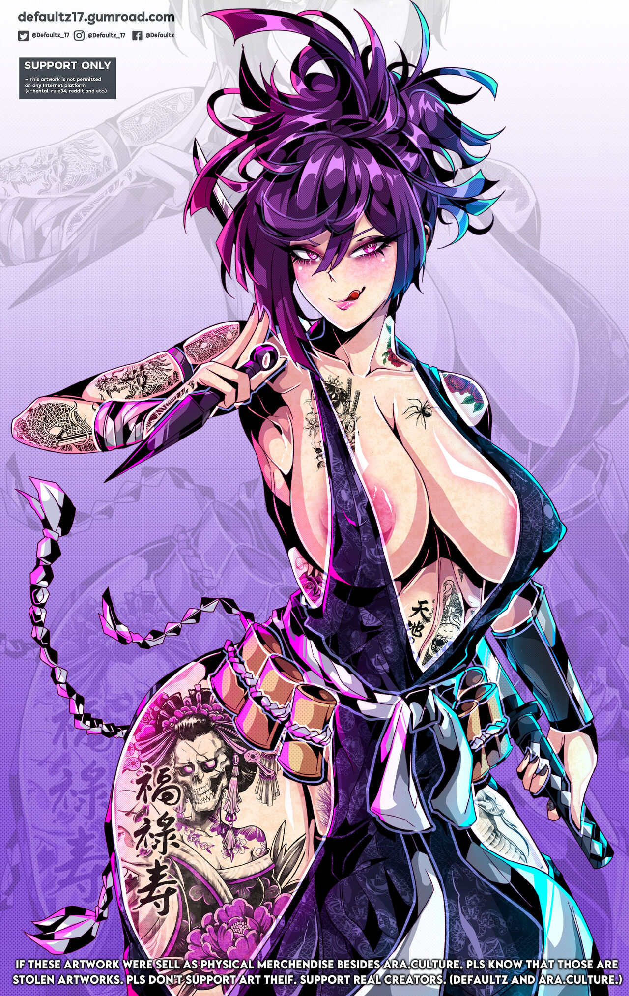 2023 Yuzuriha Hell's Paradise Gumroad Rewards page 6 full