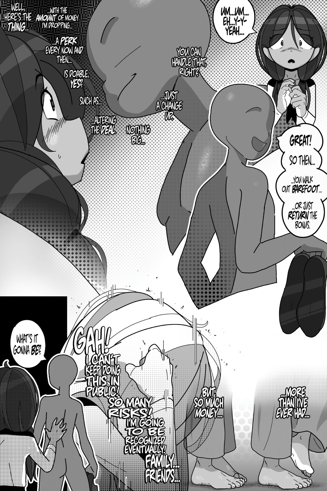 You Wanna See My Feet #3 page 8 full