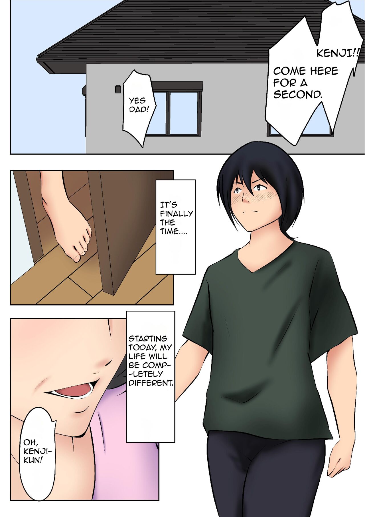 Okaa-san ga Boku no Tomodachi ni | My Step Mom and My Best Friend page 3 full