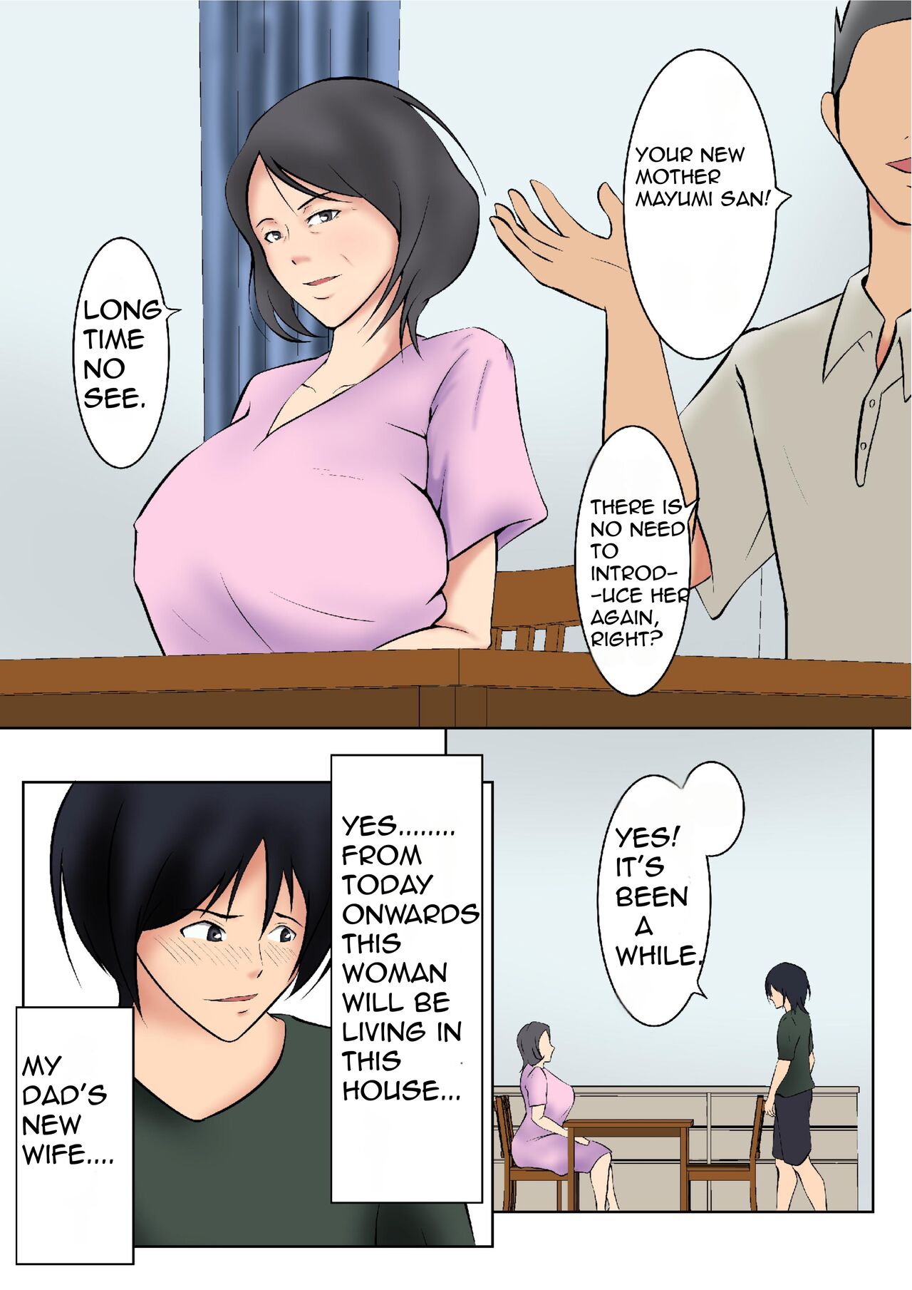 Okaa-san ga Boku no Tomodachi ni | My Step Mom and My Best Friend page 4 full