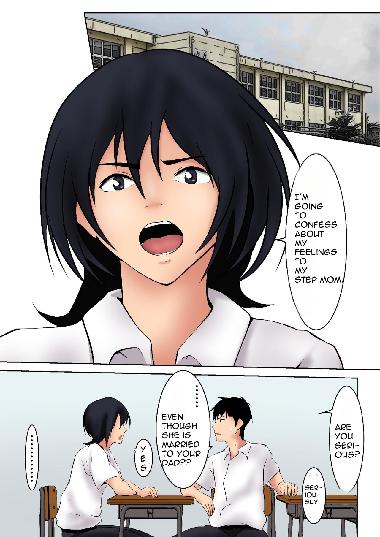 Okaa-san ga Boku no Tomodachi ni | My Step Mom and My Best Friend page 7 full
