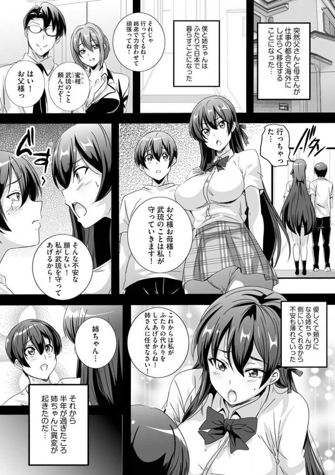 Bitch ni Natta Kuro Gal Nee-chan to Irekawari Seikatsu 1-3 page 3 full