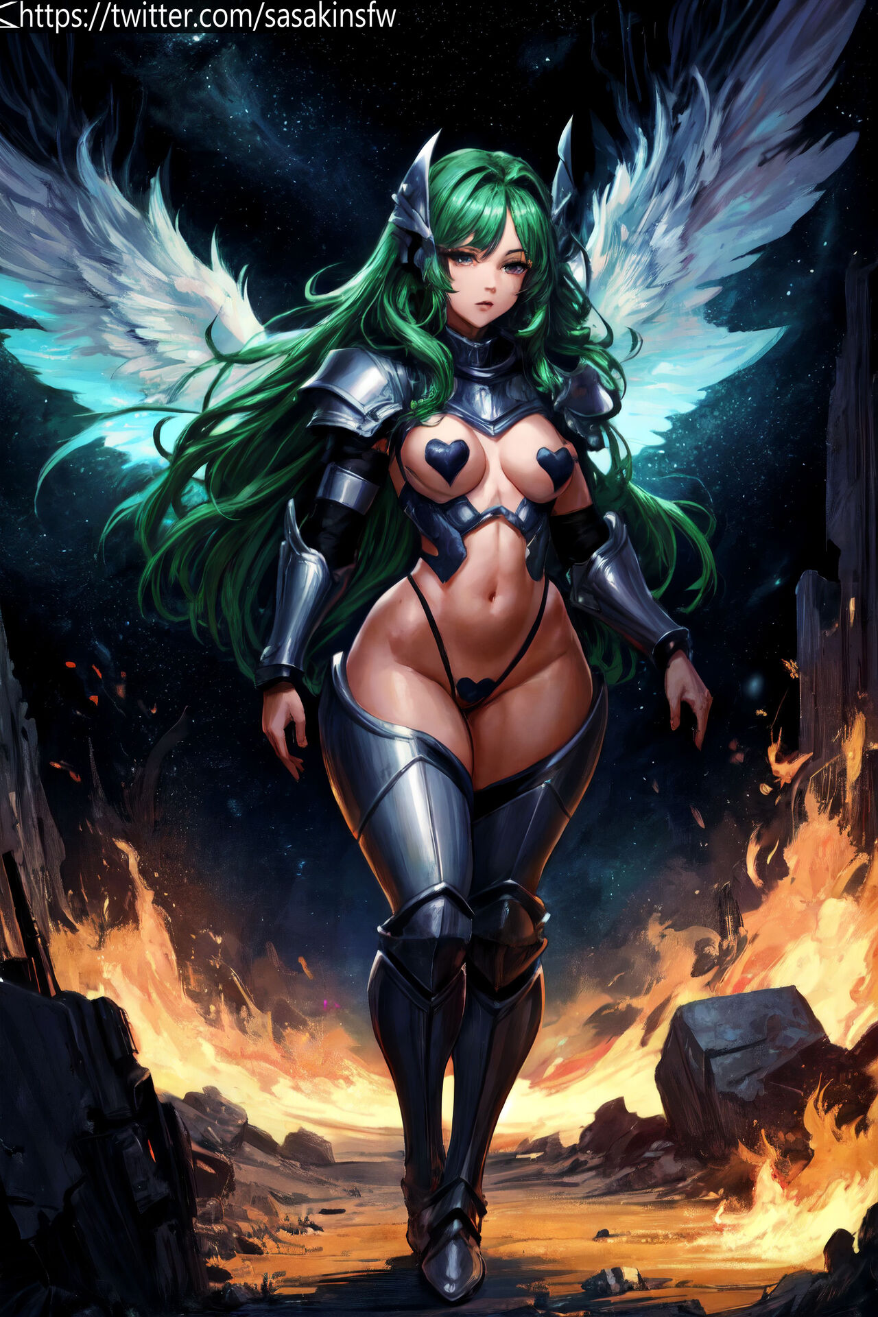 Space light girl page 5 full