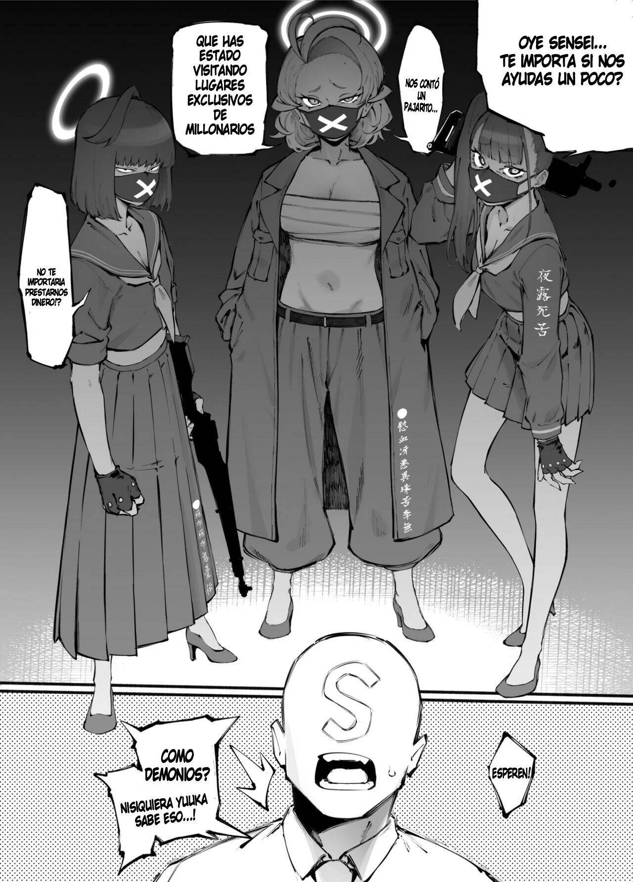 BluArch Chinpira Oshioki Manga page 2 full