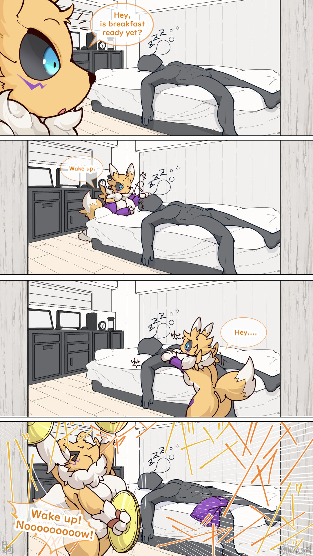 Renamon's wake-up call page 1 full