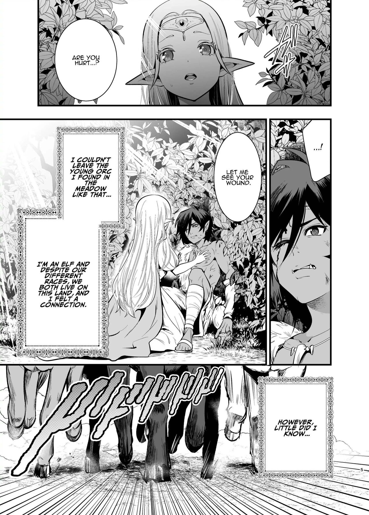 Orc no Hanayome ~Saraware Elf wa Kairaku ni Ochiru~ | Orc Bride ~Abducted Elf Corrupted by Pleasure~ page 3 full