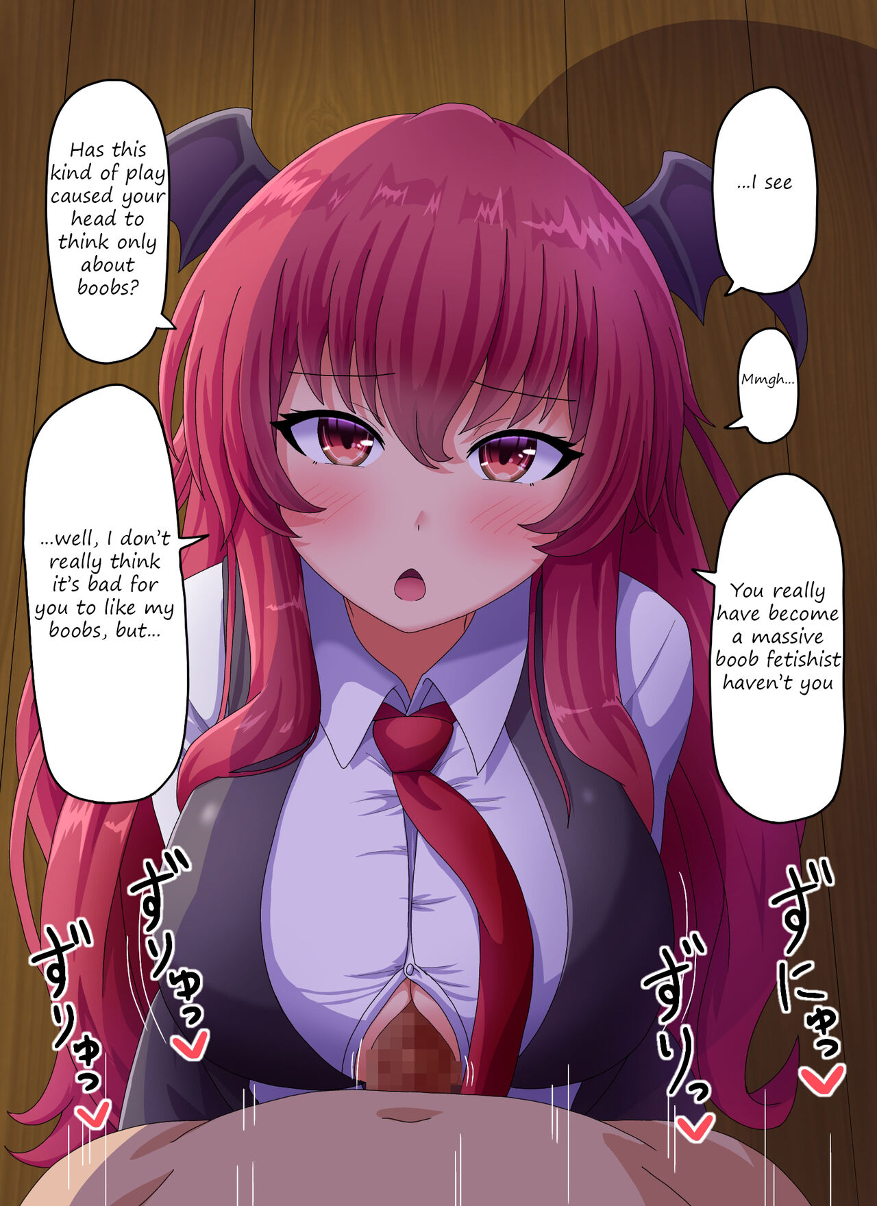 Standing paizuri with Koakuma page 2 full
