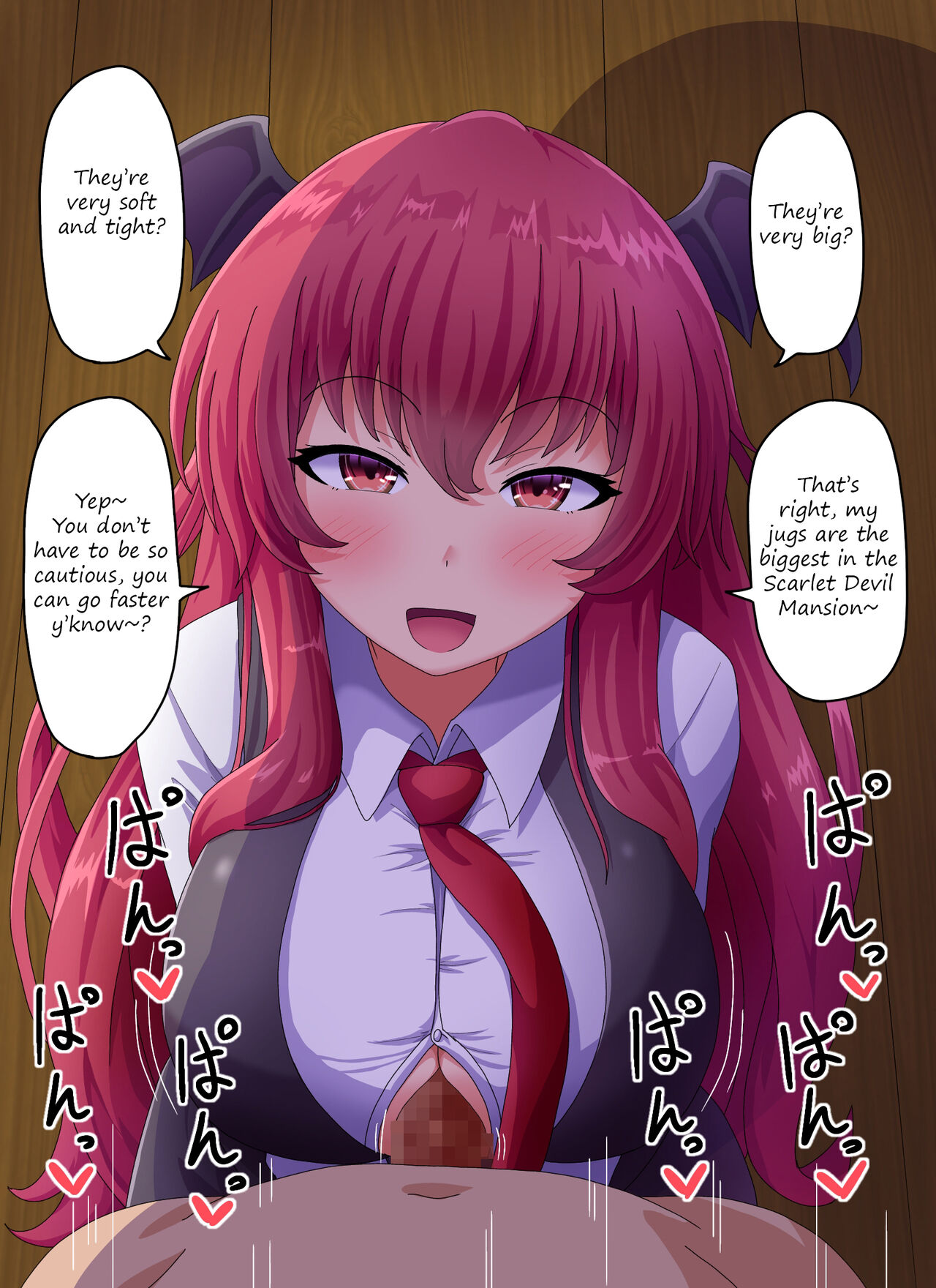 Standing paizuri with Koakuma page 4 full