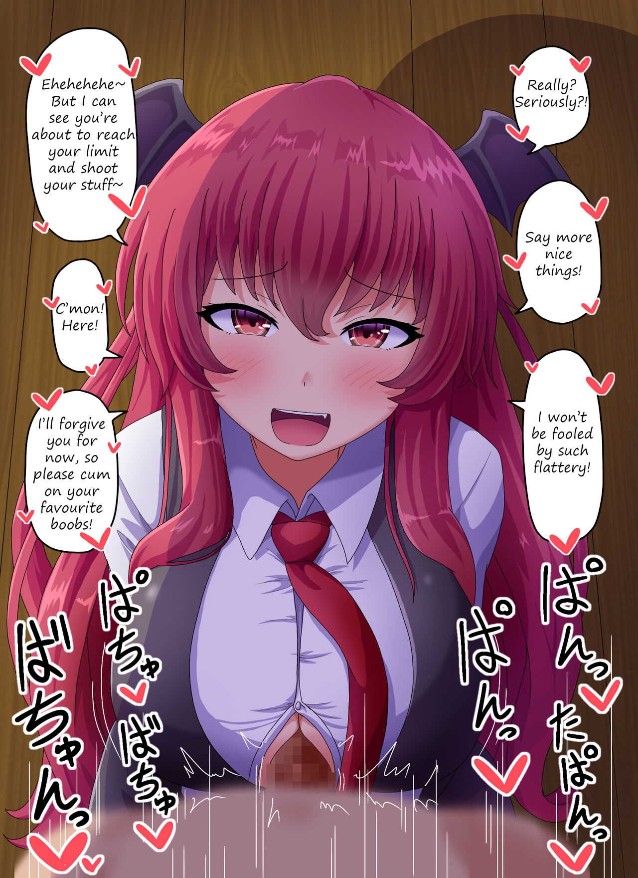 Standing paizuri with Koakuma page 7 full