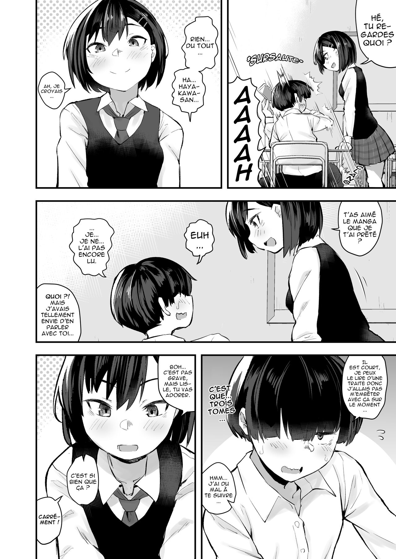 Classmate ga Uraaka de Mainichi Ochinpo Asari Shiterukamoshirenai | Ma camarade de classe surfe sur le Net pour trouver des verges dégueulasses page 3 full