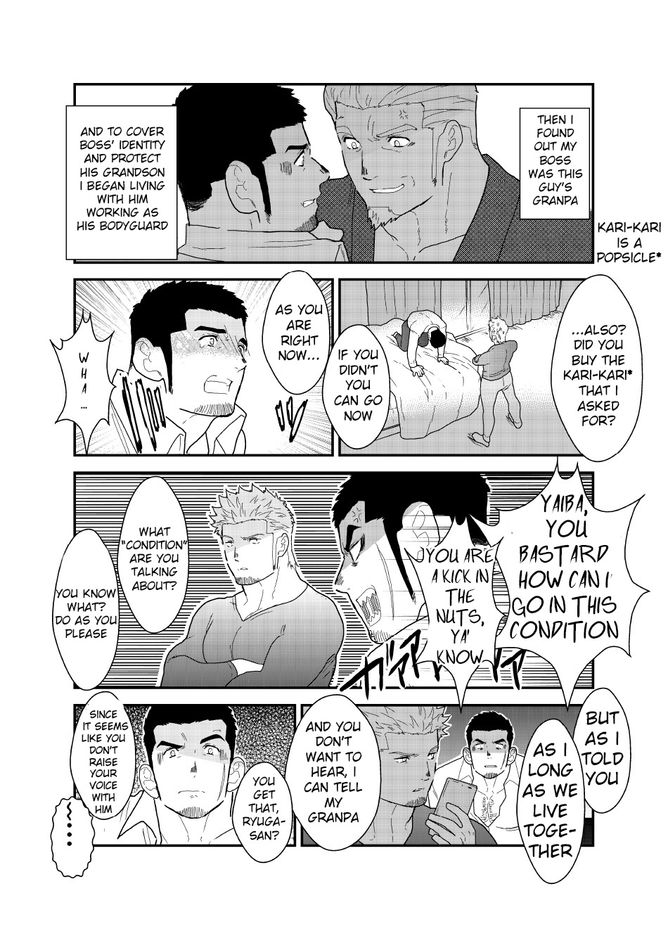 Moshimo yakuza ga hatten kōen de okasa re-sō ni nattara. | What if a Yakuza Got Raped at a Gay Cruising Spot? page 5 full