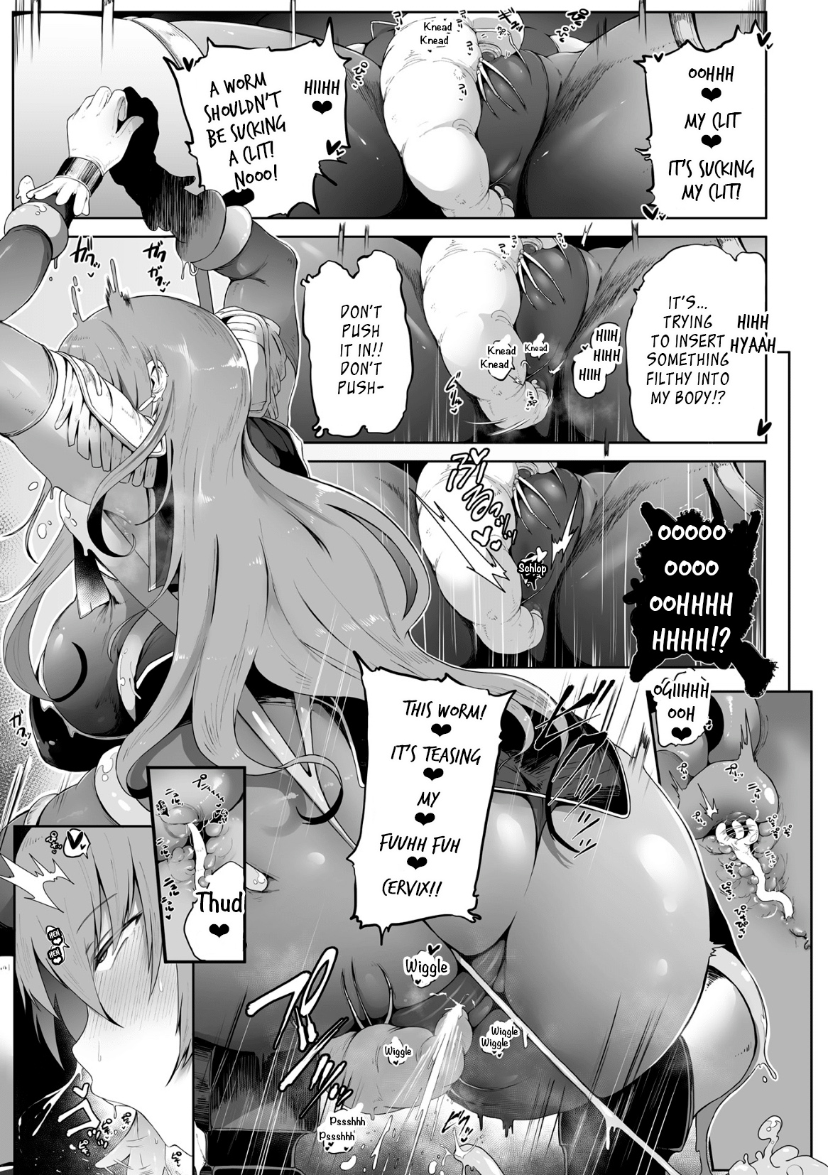 Haiboku Onna Hunter, Chuu Kan Sanran  Kukkoro Heroines Vol. 23  p141-158 page 5 full