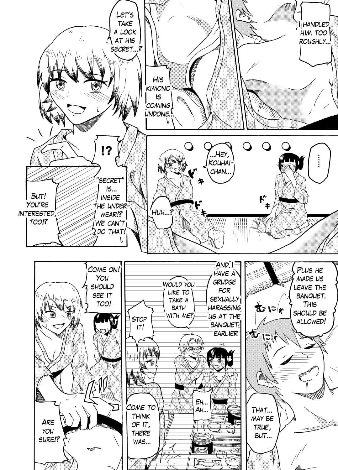 I got drunk on a company trip and got pranked page 3 full