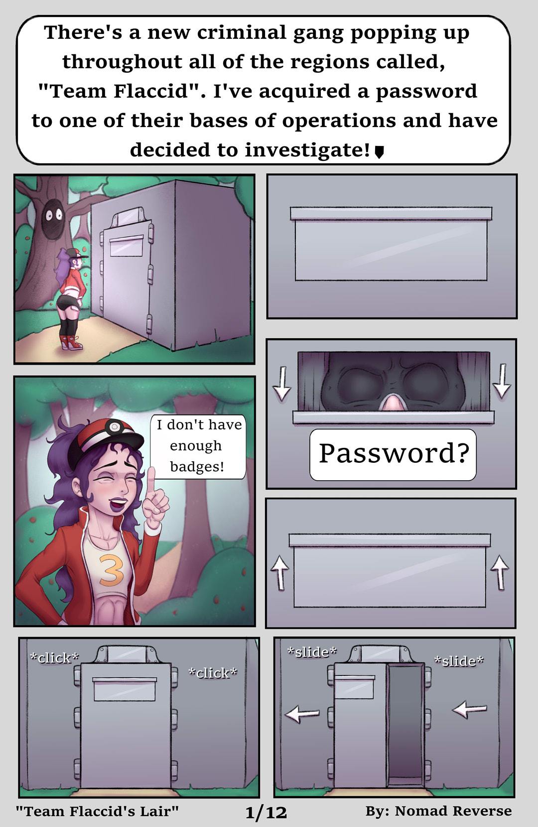Team Flaccid's Lair page 1 full