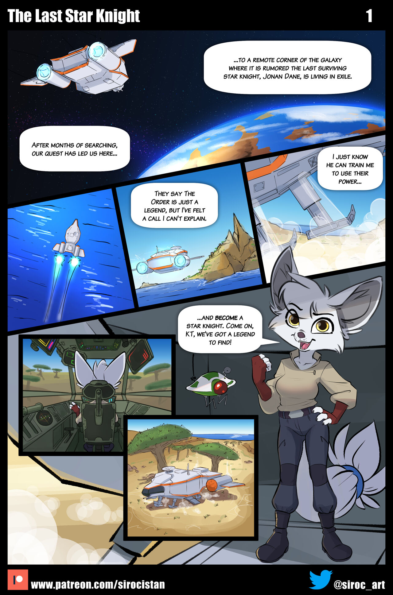 The Last Star Knight page 1 full