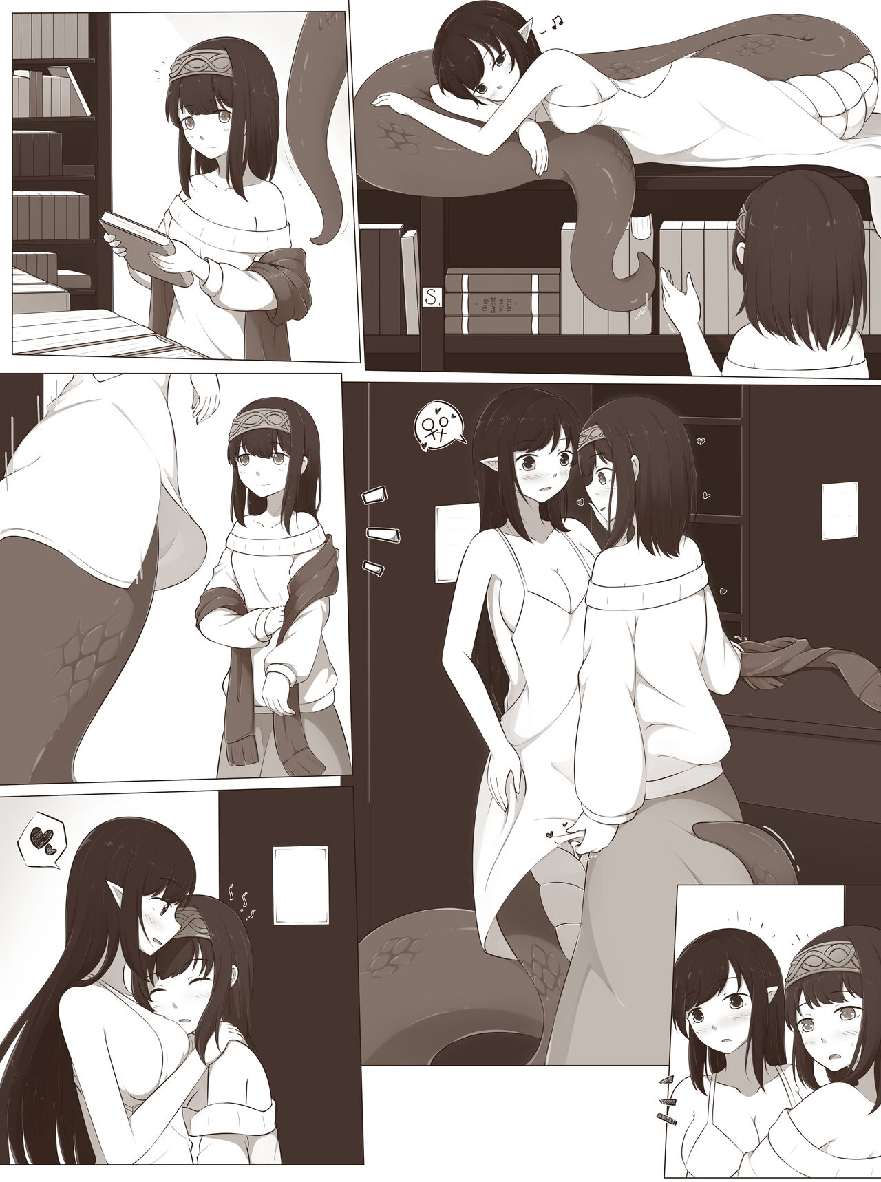 Lamia vore in library page 2 full