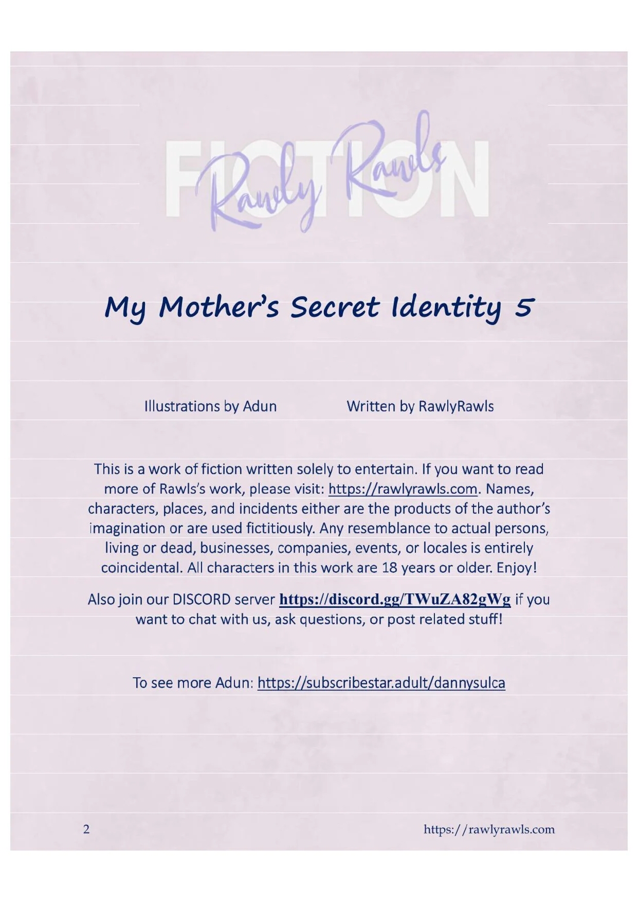 My Mother's Secret Identity  - 5 - english page 2 full