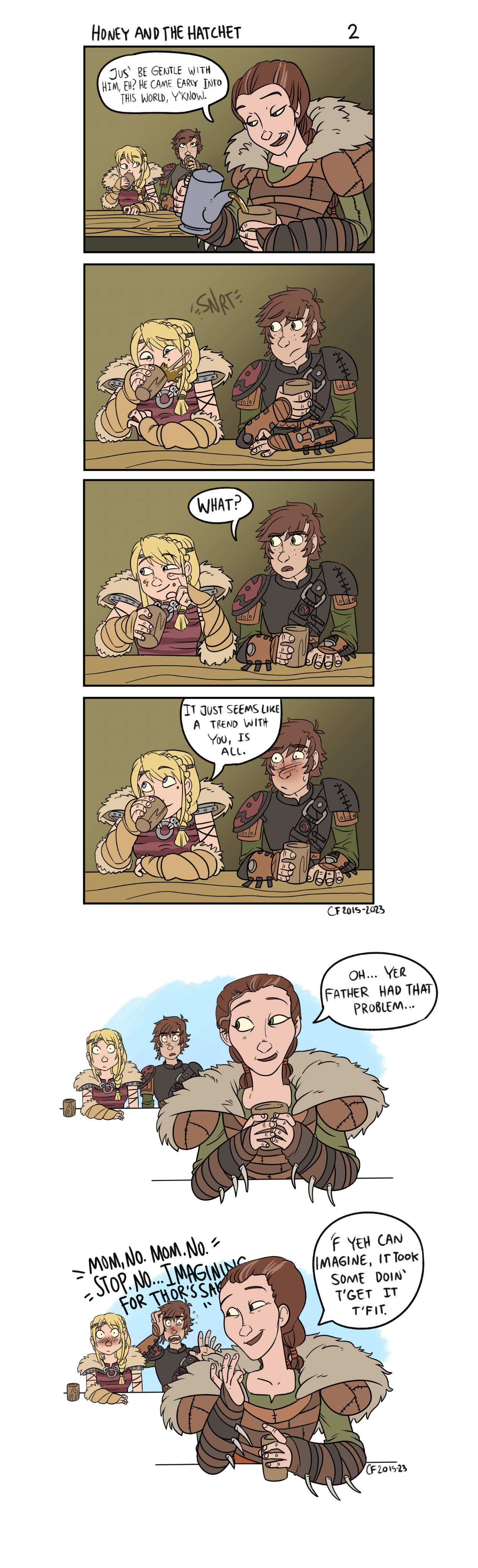 Honey and the Hatchet page 8 full
