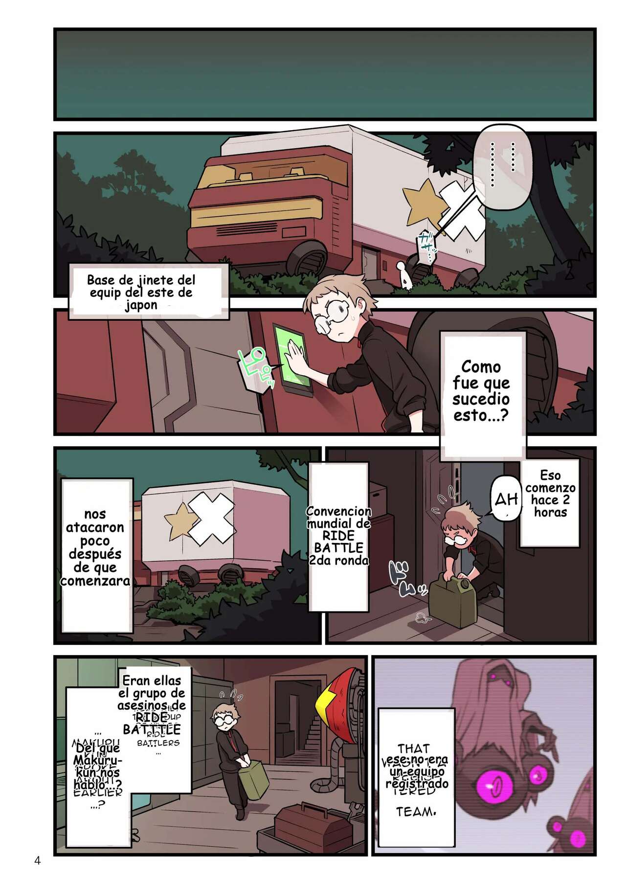 Kakuzatou - SUPER DENDO RIDE BATTLE ~World Tournament~ page 4 full